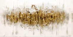 Handgemaltes Gemälde 'Glittering Crowd' 120x60cm | inkl. Echtheitszertifikat