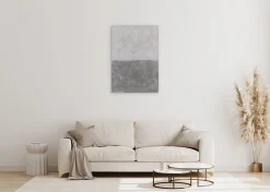 Handgemaltes Gemälde 'Gloomy Skyline' 70x100cm | inkl. Echtheitszertifikat