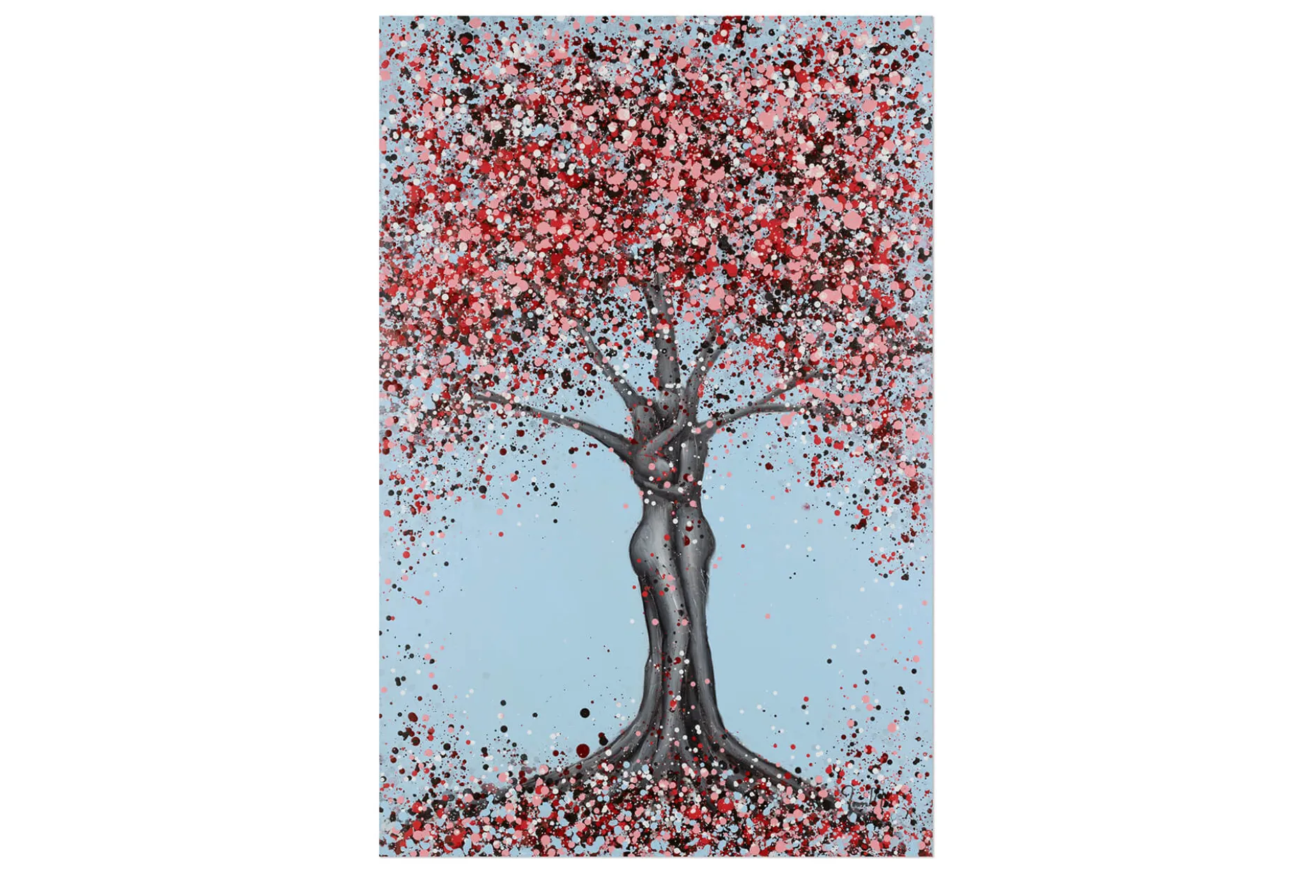 Handgemaltes Gemälde 'Glorious Spring ' 60x90cm | inkl. Echtheitszertifikat