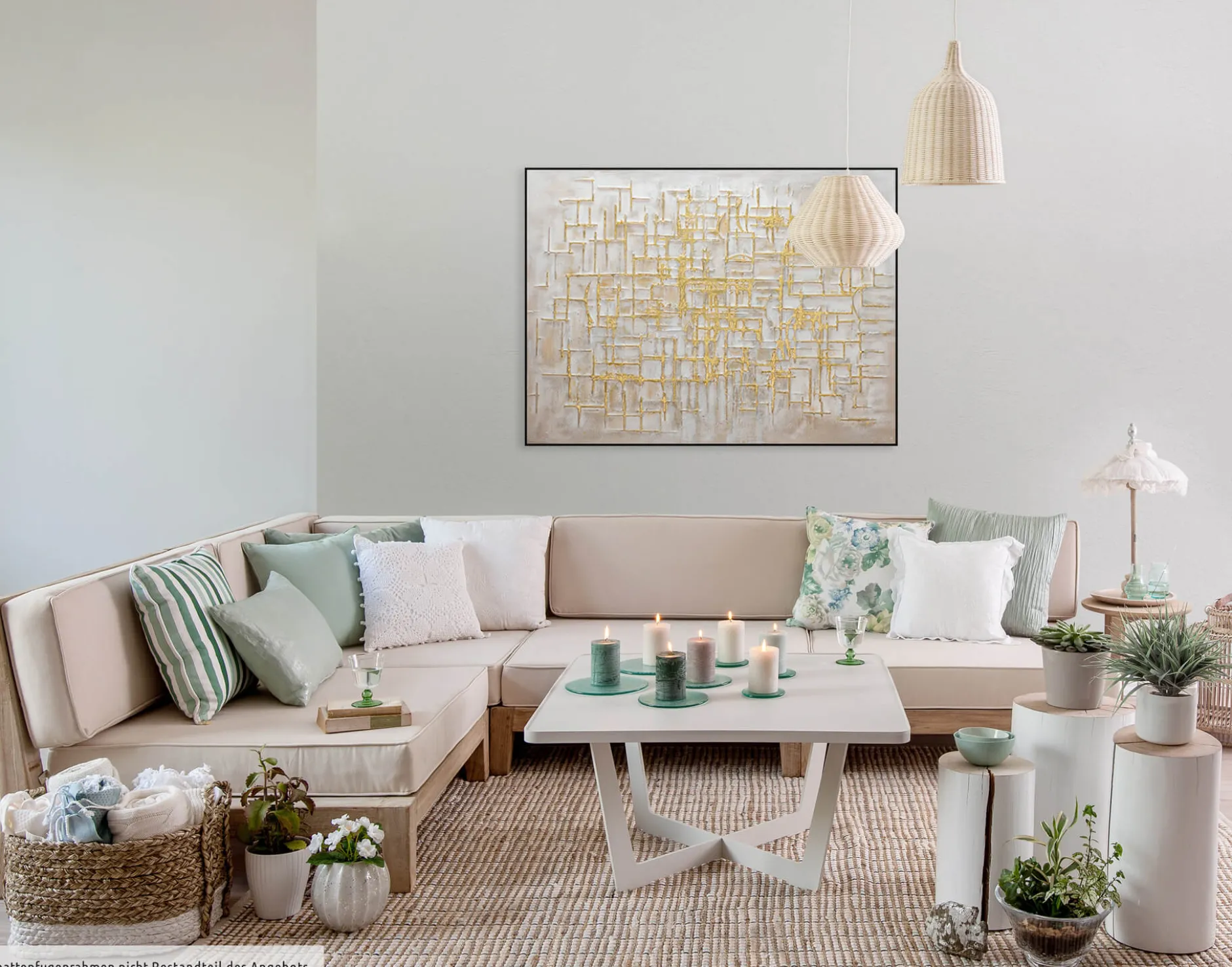 Handgemaltes Gemälde 'Glossy Maze' 100x75cm | inkl. Echtheitszertifikat