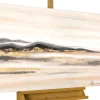 Handgemaltes Gemälde 'Goldene Steppe' 100x75cm | inkl. Echtheitszertifikat