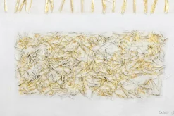 Handgemaltes Gemälde 'Goldene Saat' 80x120cm | inkl. Echtheitszertifikat