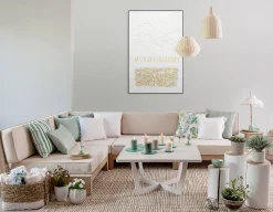 Handgemaltes Gemälde 'Goldene Saat' 80x120cm | inkl. Echtheitszertifikat