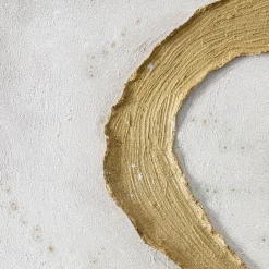 Handgemaltes Gemälde 'Goldener Halo' | Echtheitszertifikat inklusive