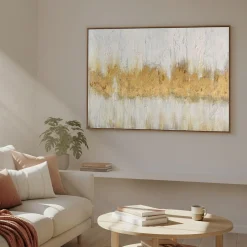 Handgemaltes Gemälde 'Golden Sleep' 90x60cm | inkl. Echtheitszertifikat