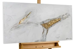 Handgemaltes Gemälde 'Gold Layer' 100x50cm | inkl. Echtheitszertifikat
