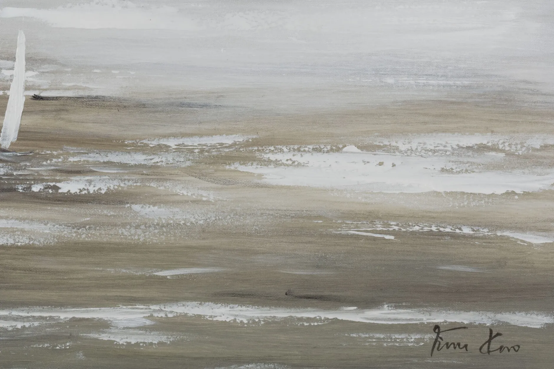 Handgemaltes Gemälde 'Gold of the Dawn' 60x90cm | inkl. Echtheitszertifikat