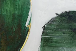 Handgemaltes Gemälde 'Green Continents' 60x90cm | inkl. Echtheitszertifikat