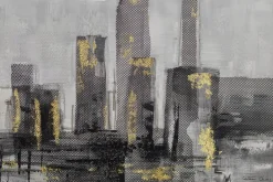 Handgemaltes Gemälde 'Großstadtliebe' 100x70cm | inkl. Echtheitszertifikat