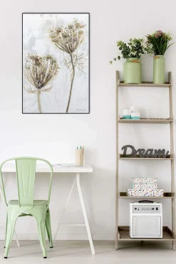 Handgemaltes Gemälde 'Growing Flowers' 60x90cm | inkl. Echtheitszertifikat
