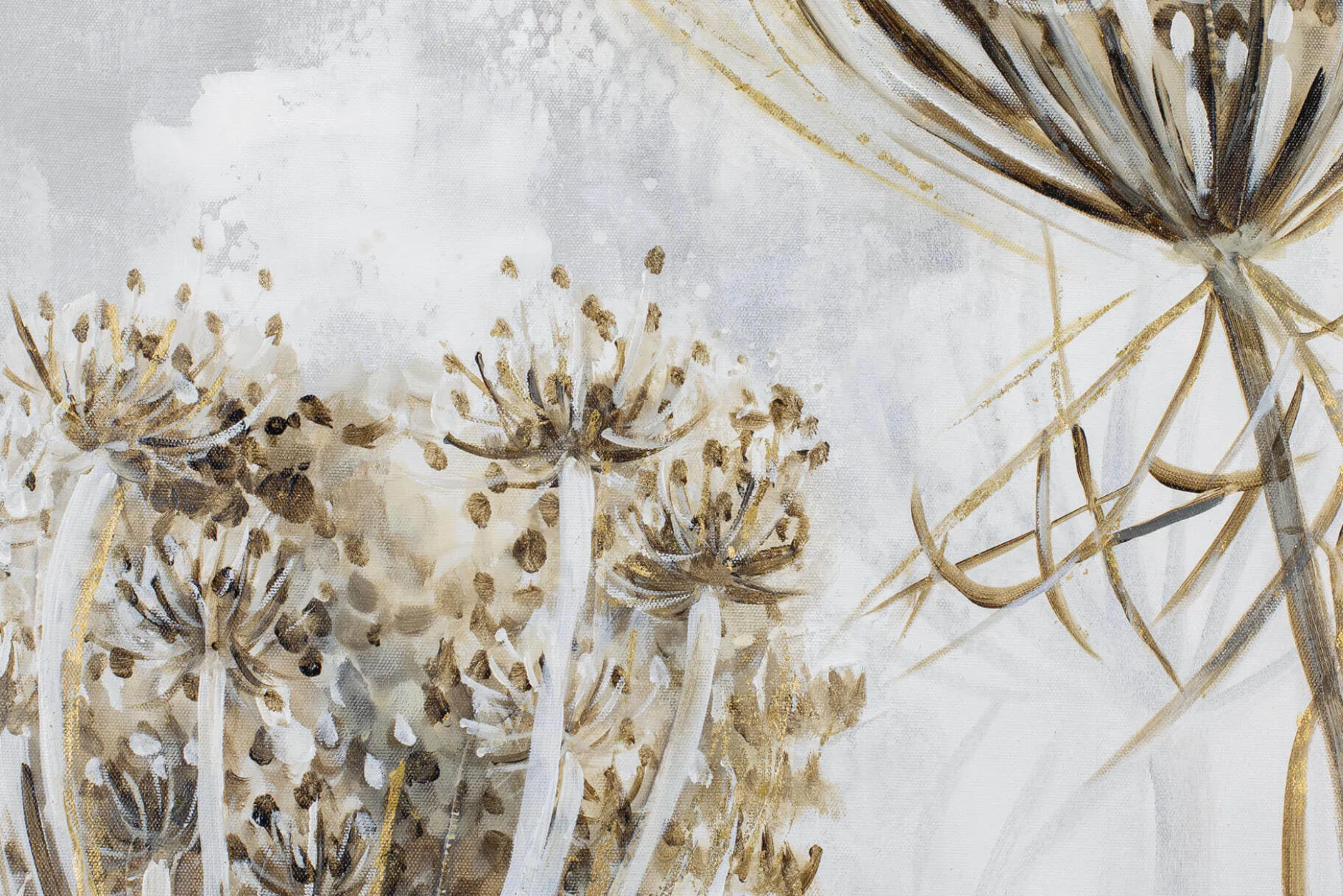 Handgemaltes Gemälde 'Growing Flowers' 60x90cm | inkl. Echtheitszertifikat
