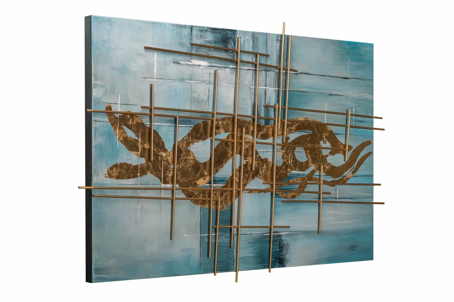 Handgemaltes Gemälde 'Göttliche Offenbarung' 120x80cm | inkl. Echtheitszertifikat