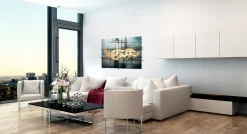 Handgemaltes Gemälde 'Göttliche Offenbarung' 120x80cm | inkl. Echtheitszertifikat