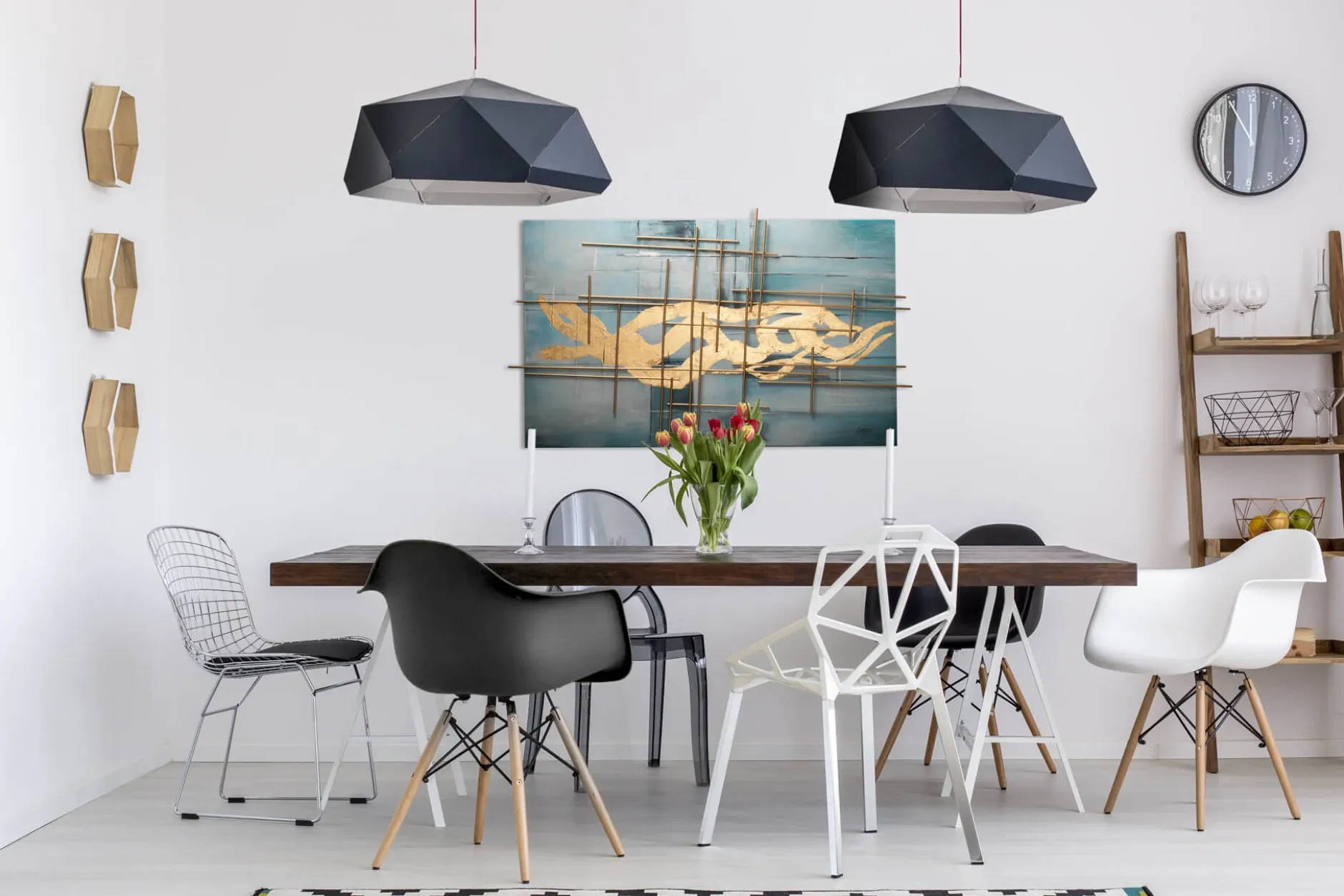 Handgemaltes Gemälde 'Göttliche Offenbarung' 120x80cm | inkl. Echtheitszertifikat