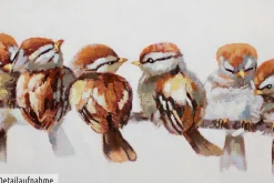 Handgemaltes Gemälde 'Happy Family Reunion' 120x60cm | inkl. Echtheitszertifikat