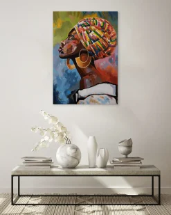 Handgemaltes Gemälde 'Head Up' 70x100cm | inkl. Echtheitszertifikat