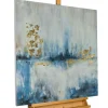 Handgemaltes Gemälde 'Heilige Gefilde' 80x80cm | inkl. Echtheitszertifikat