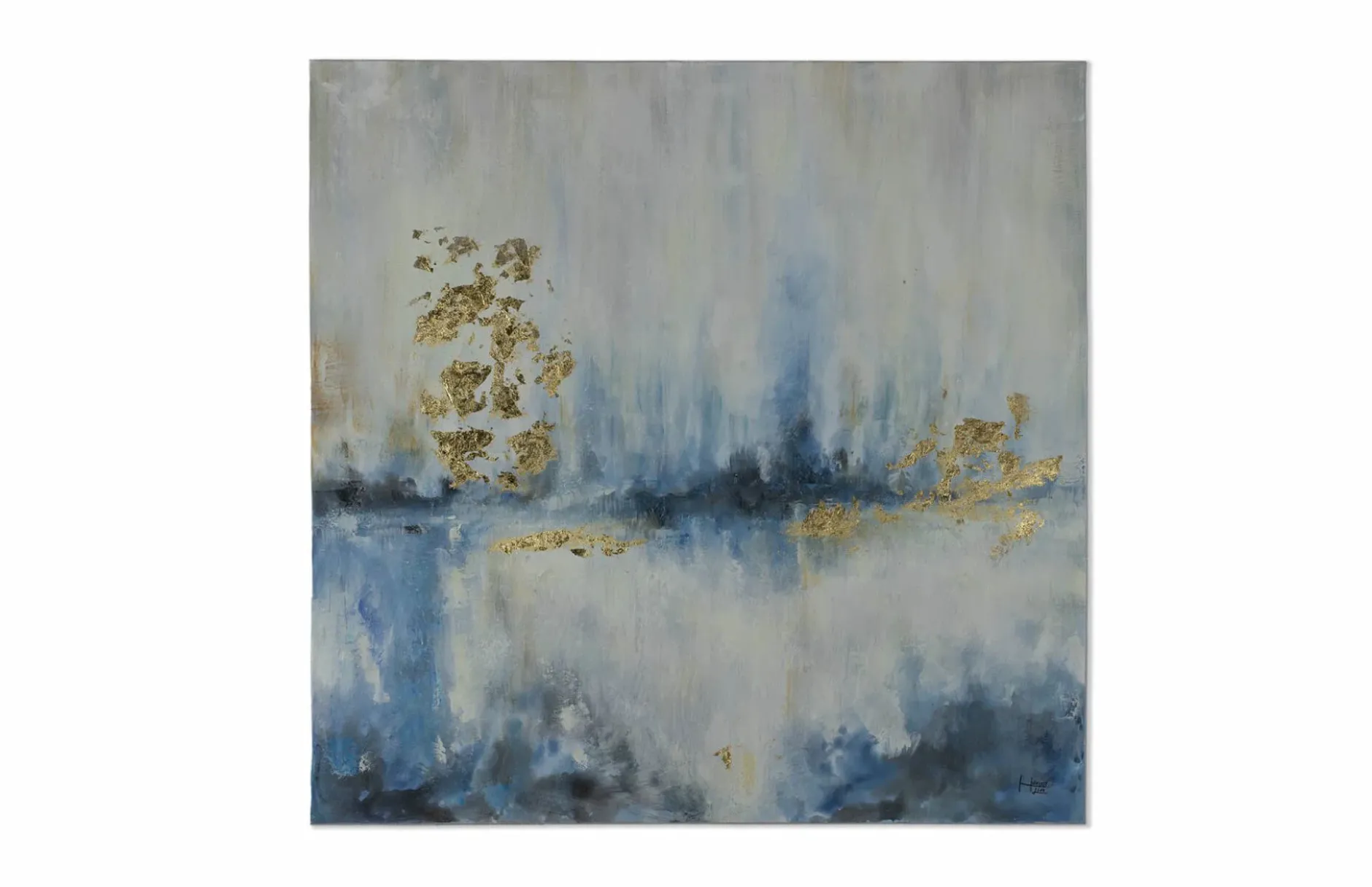 Handgemaltes Gemälde 'Heilige Gefilde' 80x80cm | inkl. Echtheitszertifikat