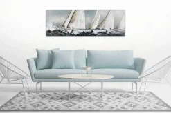 Handgemaltes Gemälde 'Helden der See' 150x50cm | inkl. Echtheitszertifikat