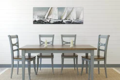 Handgemaltes Gemälde 'Helden der See' 150x50cm | inkl. Echtheitszertifikat