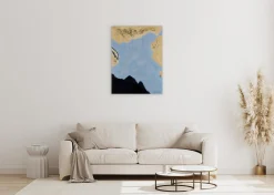 Handgemaltes Gemälde 'Hidden Lake' 75x100cm | inkl. Echtheitszertifikat
