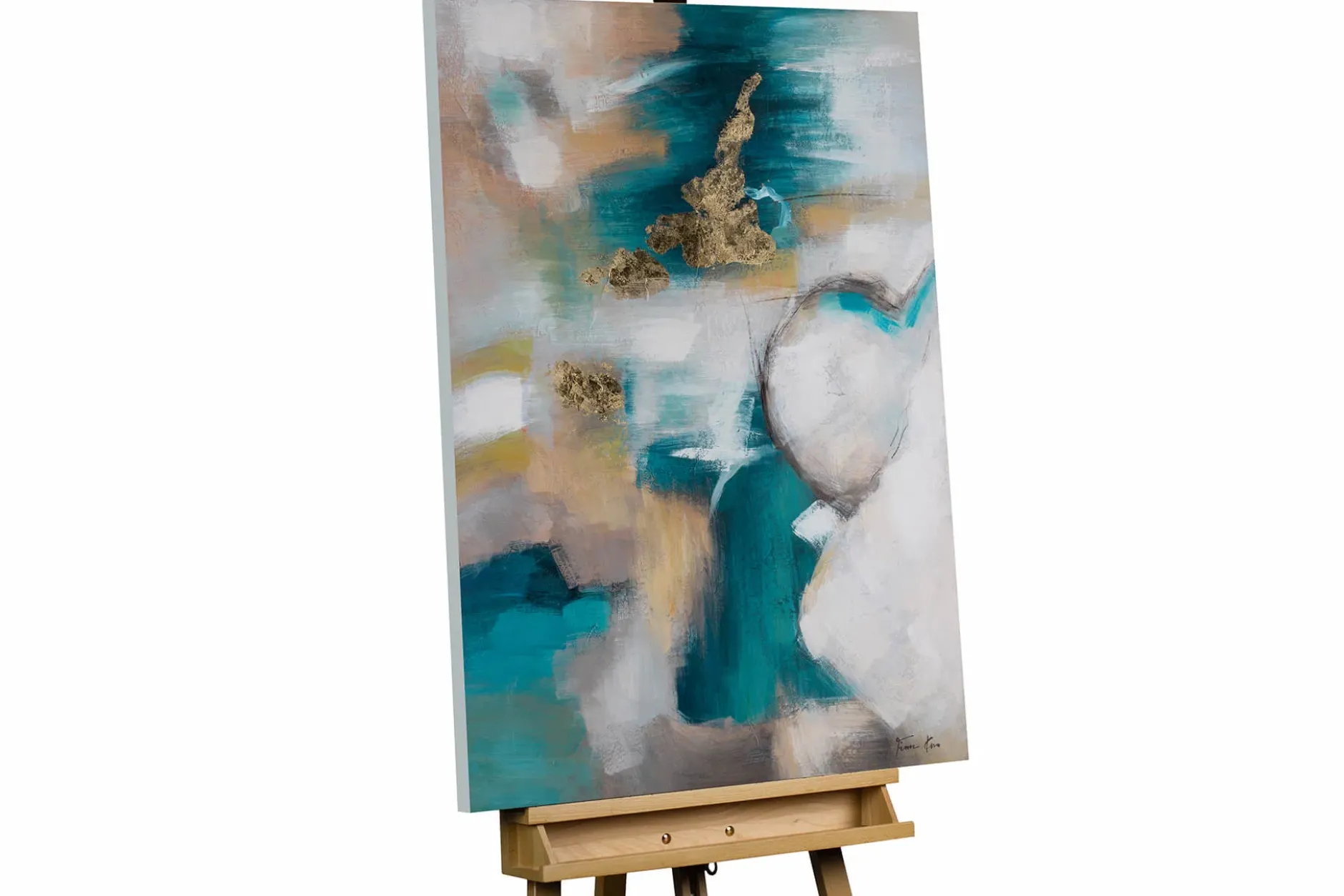 Handgemaltes Gemälde 'Himmel der Hoffnung' 75x100cm | inkl. Echtheitszertifikat