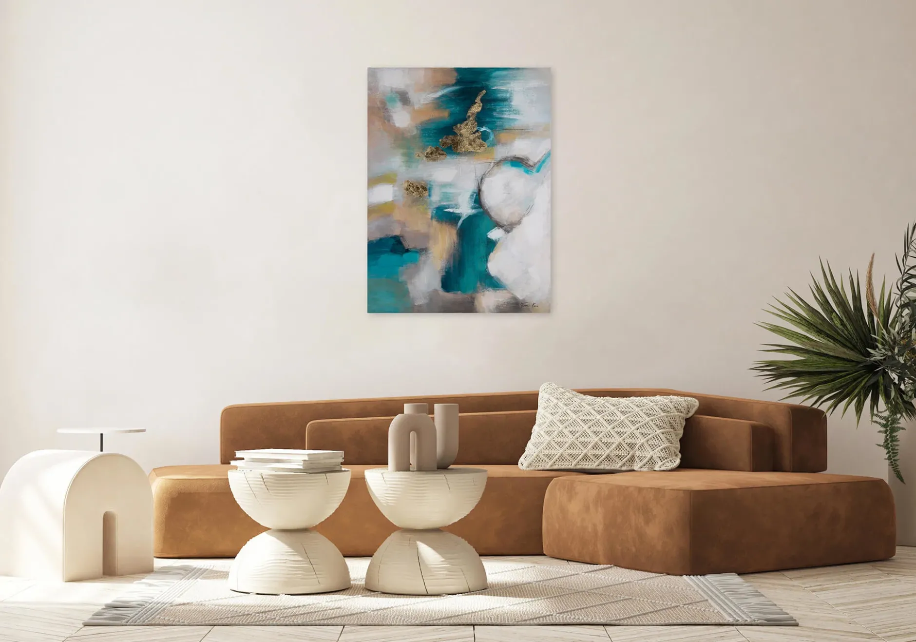 Handgemaltes Gemälde 'Himmel der Hoffnung' 75x100cm | inkl. Echtheitszertifikat