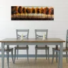 Handgemaltes Gemälde 'Im Antlitz der Sonne' 150x50cm | inkl. Echtheitszertifikat