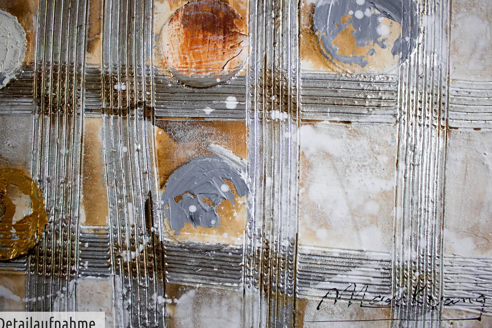 Handgemaltes Gemälde 'Im Einklang mit mir selbst' 120x80cm | inkl. Echtheitszertifikat