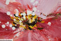Handgemaltes Gemälde 'Im Garten von Morgen' 90x60cm | inkl. Echtheitszertifikat