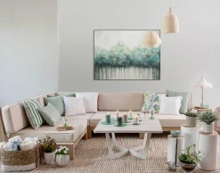 Handgemaltes Gemälde 'Impermeable Forest' 100x75cm | inkl. Echtheitszertifikat