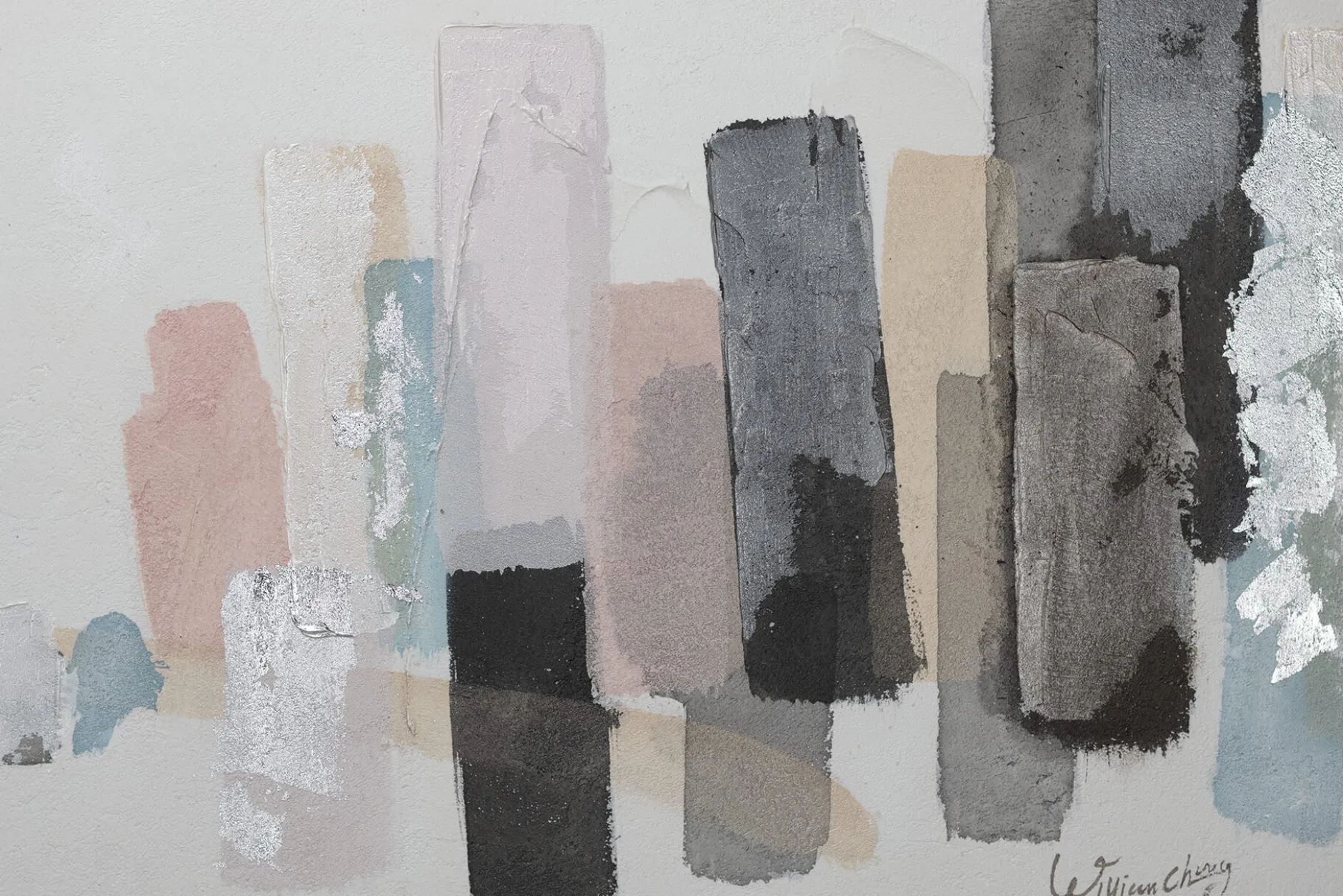 Handgemaltes Gemälde 'Individualismus' 150x50cm | inkl. Echtheitszertifikat