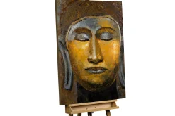 Handgemaltes Gemälde 'Inneres Zen' 75x100cm | inkl. Echtheitszertifikat