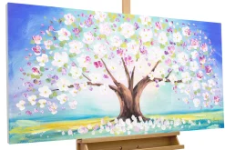 Handgemaltes Gemälde 'In voller Pracht' 120x60cm | inkl. Echtheitszertifikat