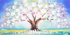 Handgemaltes Gemälde 'In voller Pracht' 120x60cm | inkl. Echtheitszertifikat