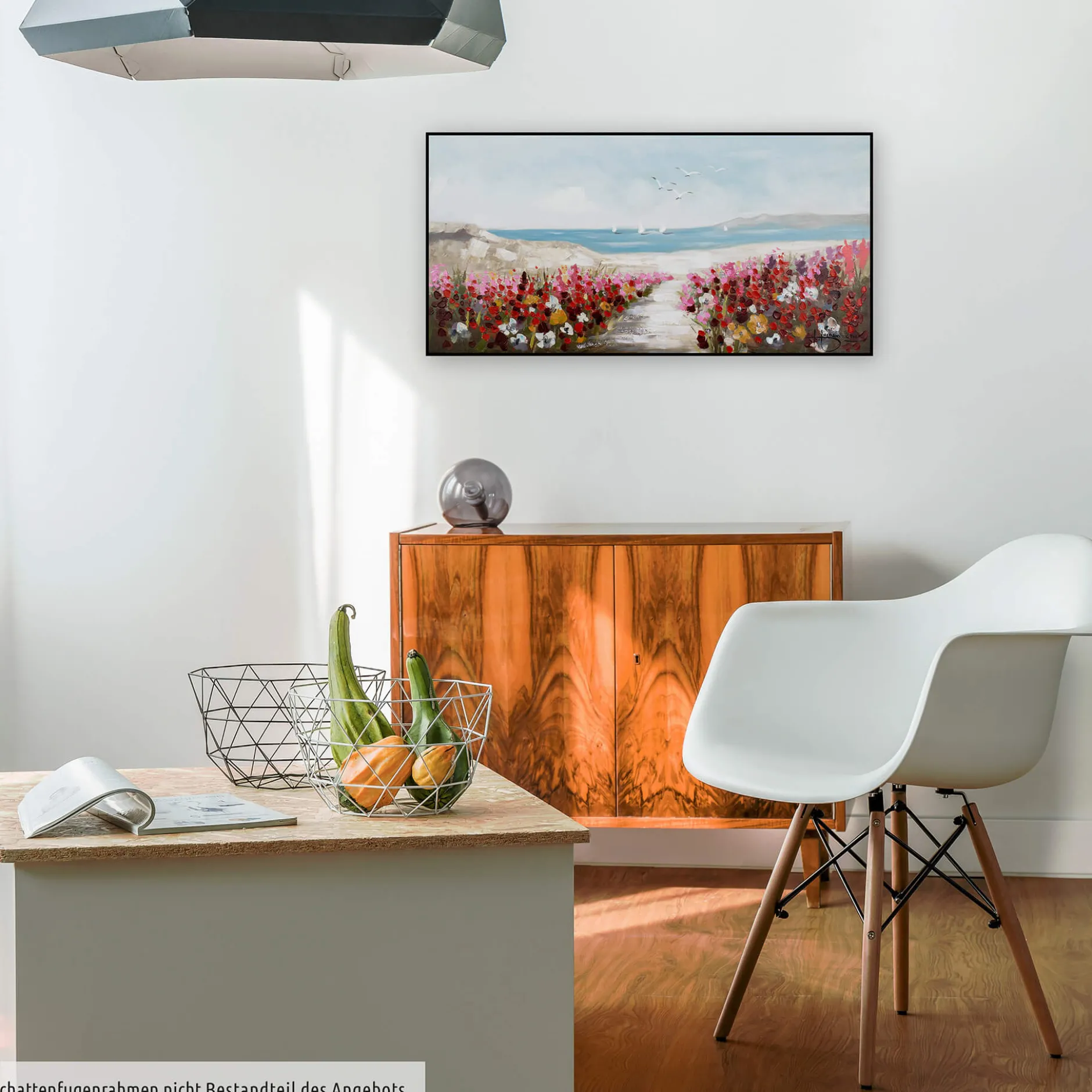 Handgemaltes Gemälde 'Jardin de Playa' 100x50cm | inkl. Echtheitszertifikat