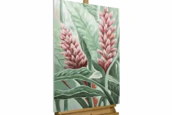 Handgemaltes Gemälde 'Jungle Blossom' 60x90cm | inkl. Echtheitszertifikat