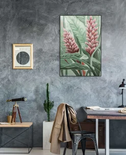 Handgemaltes Gemälde 'Jungle Blossom' 60x90cm | inkl. Echtheitszertifikat