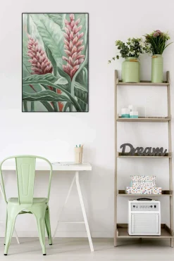 Handgemaltes Gemälde 'Jungle Blossom' 60x90cm | inkl. Echtheitszertifikat