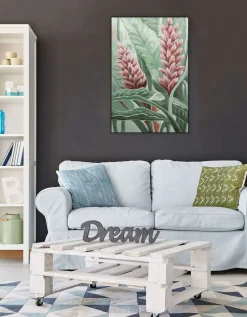 Handgemaltes Gemälde 'Jungle Blossom' 60x90cm | inkl. Echtheitszertifikat