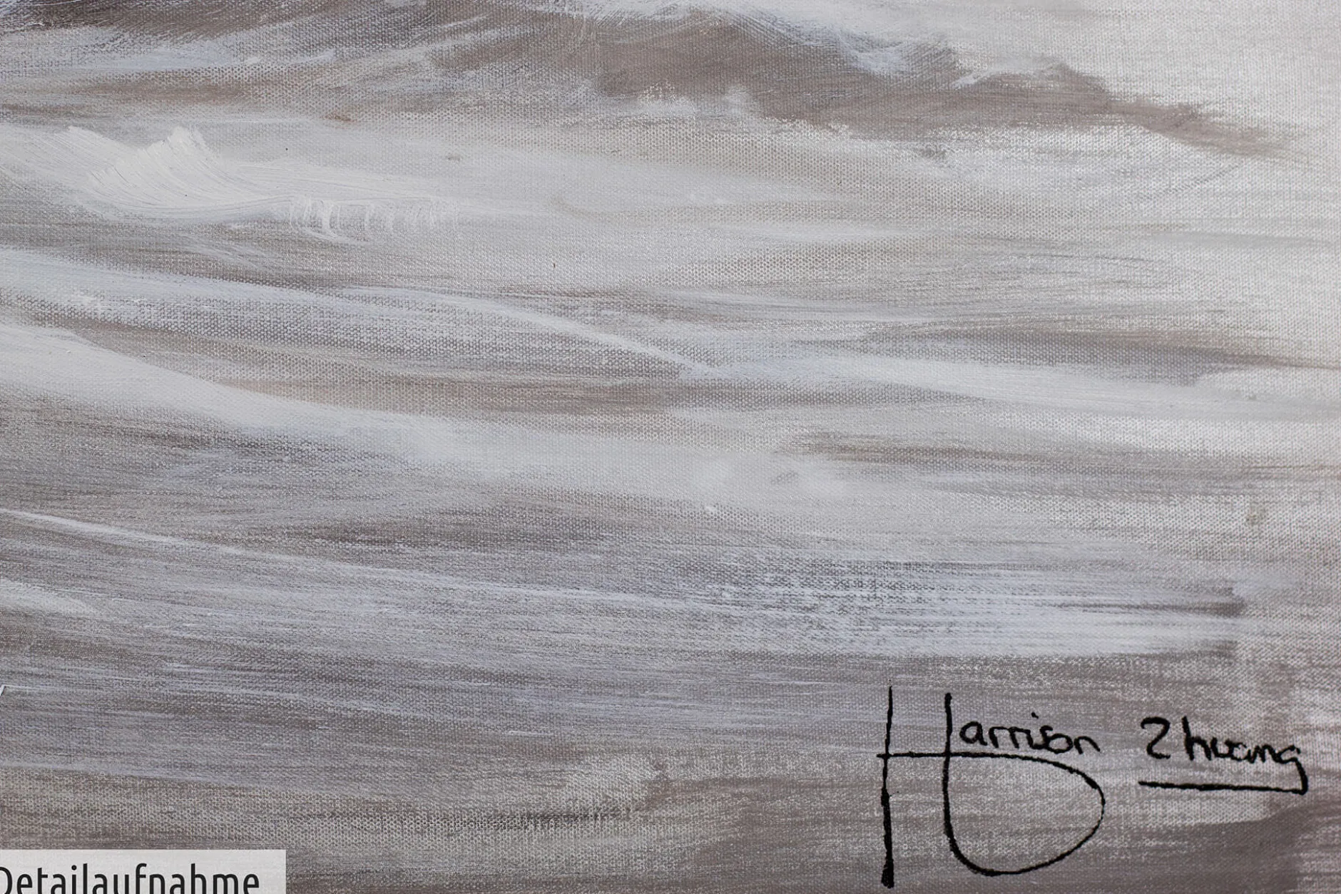Handgemaltes Gemälde 'Kapriolen' 120x60cm | inkl. Echtheitszertifikat