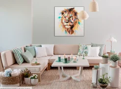 Handgemaltes Gemälde 'Kingly Tint' 80x80cm | inkl. Echtheitszertifikat