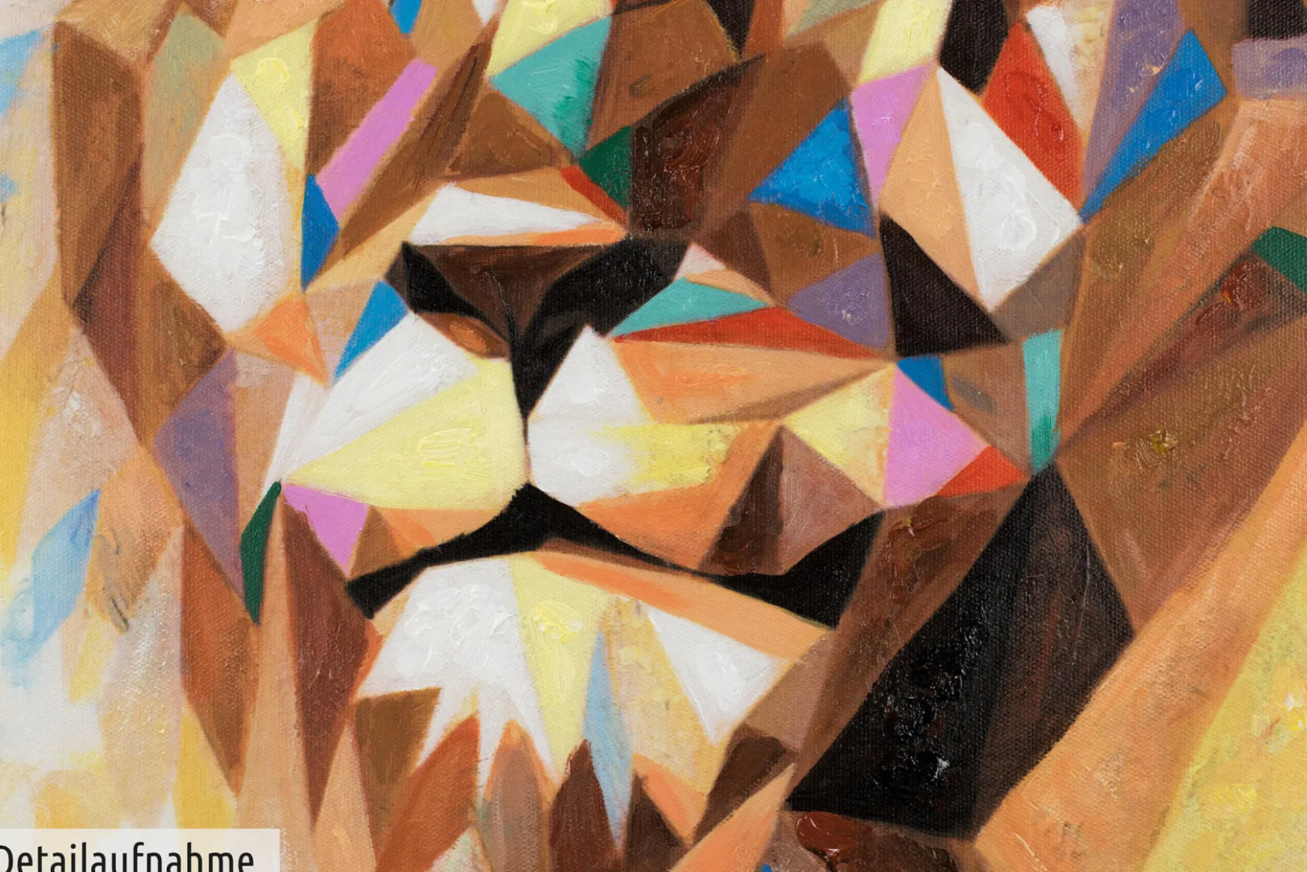 Handgemaltes Gemälde 'Kingly Tint' 80x80cm | inkl. Echtheitszertifikat