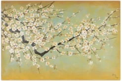 Handgemaltes Gemälde 'Kirschblüten' 120x80cm | inkl. Echtheitszertifikat