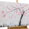 Handgemaltes Gemälde 'Kirschblütentraum' 120x60cm | inkl. Echtheitszertifikat