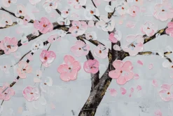 Handgemaltes Gemälde 'Kirschblütentraum' 120x60cm | inkl. Echtheitszertifikat