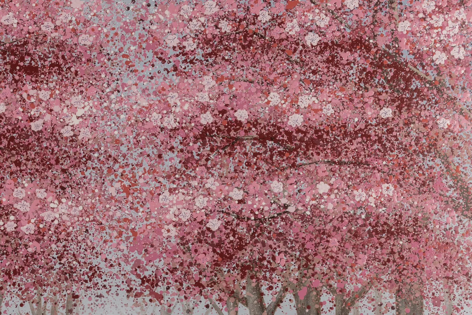 Handgemaltes Gemälde 'Kraft der Liebe' 120x80cm | inkl. Echtheitszertifikat