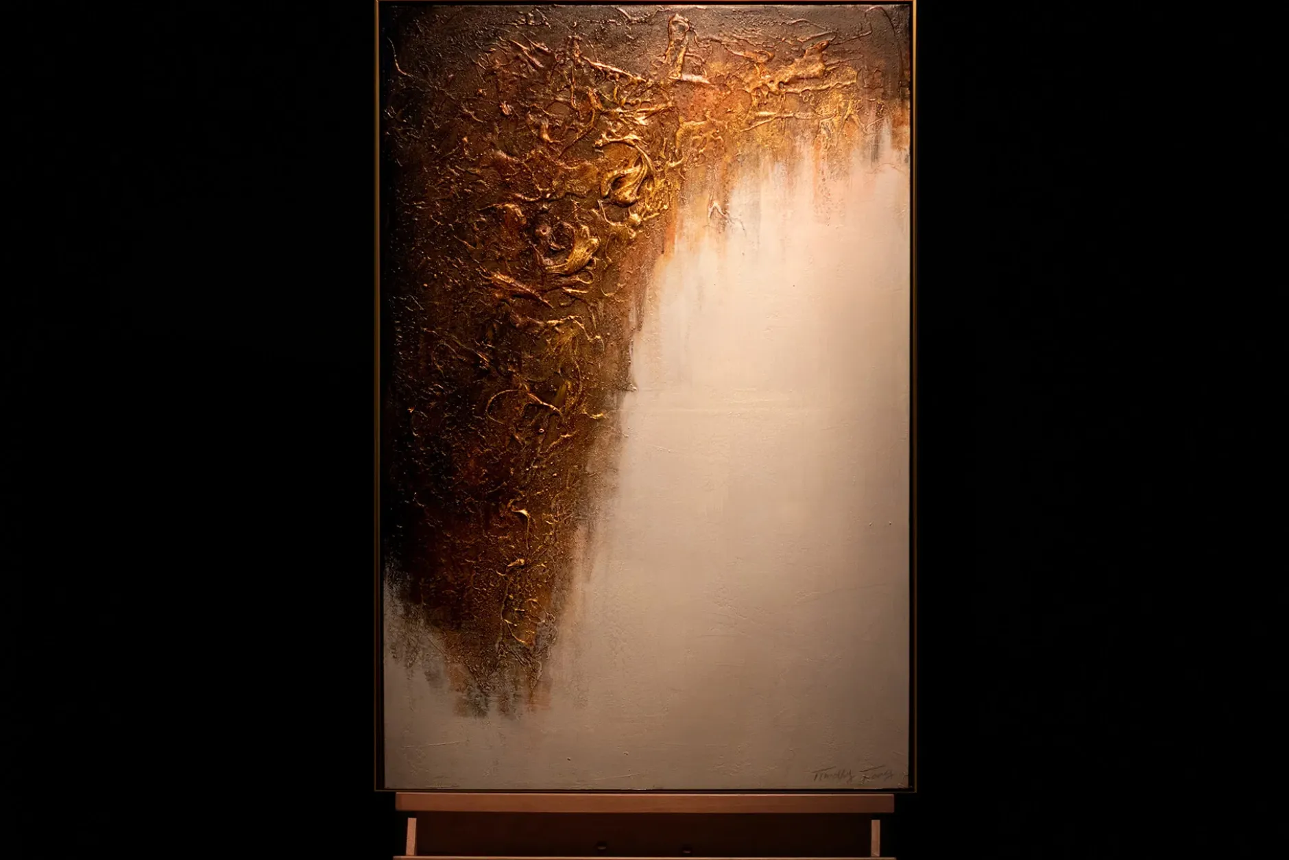 Handgemaltes Gemälde 'Kraft des Lichts ' 60x90cm | inkl. Echtheitszertifikat