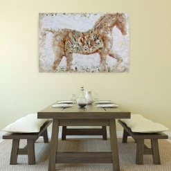 Handgemaltes Gemälde 'Kraftvoller Gigant' 120x80cm | inkl. Echtheitszertifikat
