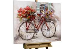 Handgemaltes Gemälde 'La belle Vie' 100x75cm | inkl. Echtheitszertifikat